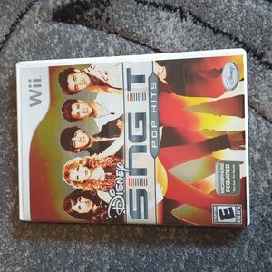 Disney Nintendo Wii Sing it game